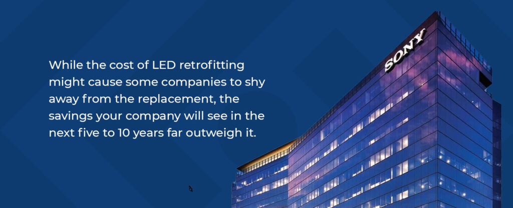 What Is the Payback Period for Converting to LED Lighting in a Lightbox Sign?